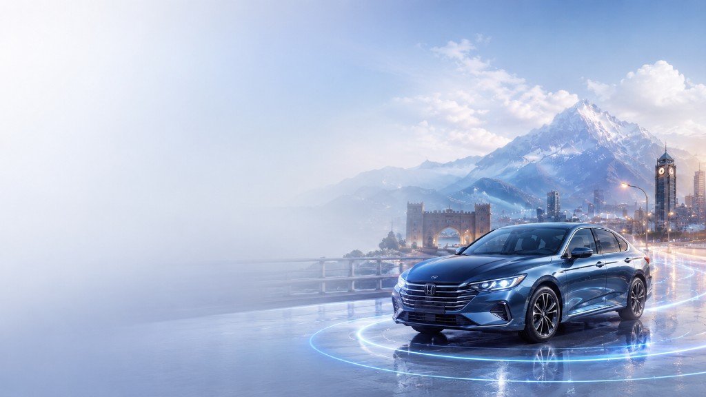 KP Wheel used cars marketplace — blue sedan hero background for buying and selling vehicles in Khyber Pakhtunkhwa